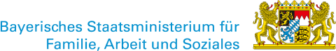 Logo Bayerisches Staatsministerium für Familie, Arbeit und Soziales